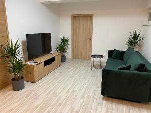 Apartmány Hodonín的电视和/或娱乐中心