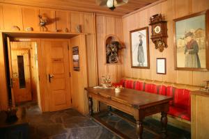 Predel za sedenje v nastanitvi Hôtel Hermitage