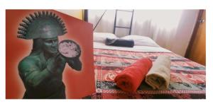 Llit o llits en una habitació de ZIPA HOSTEL