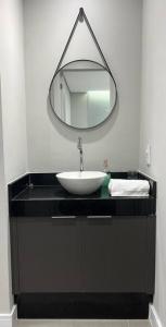 Koupelna v ubytování Apto novinho na Barra Funda próximo Allianz I