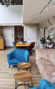 Posezení v ubytování Rilena Hotel