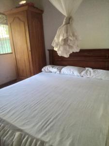 Postel nebo postele na pokoji v ubytování Green Villa