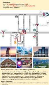 План на етажите на Sathon 15 apartment close to BTS Skytrain St Louis & Surasak
