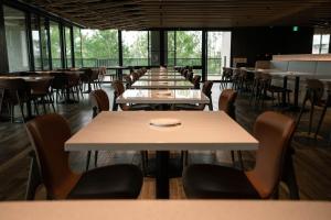 Reštaurácia alebo iné gastronomické zariadenie v ubytovaní XIUXI Anping Hotel
