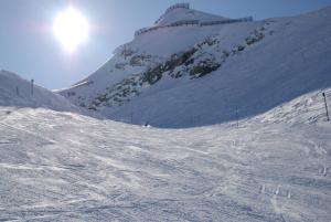 Alpenhotel zur Wildi Lauchernalp v zimě