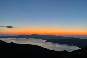 Paesaggio naturale nelle vicinanze della villa