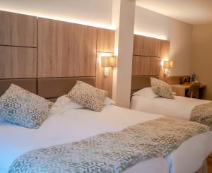 Hotel Princesa Parc客房内的一张或多张床位