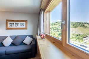 Istumisnurk majutusasutuses SWISSPEAK Resorts Vercorin