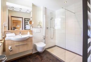 Koupelna v ubytování Hotel Sonnentau
