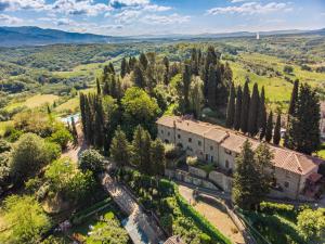 Pohľad z vtáčej perspektívy na ubytovanie Residence Il Gavillaccio