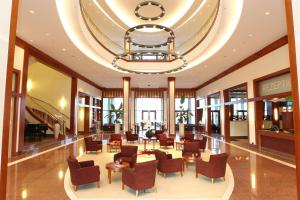 Posezení v ubytování ATLANTIC Hotel Wilhelmshaven