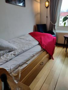 Postel nebo postele na pokoji v ubytování Hotell City
