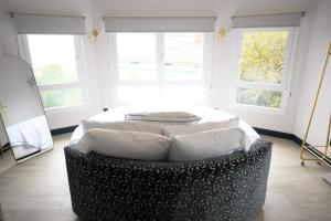 Część wypoczynkowa w obiekcie Neguetxea Boutique Guest House