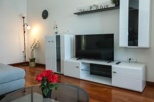 TV a/nebo společenská místnost v ubytování Apartments Seafront