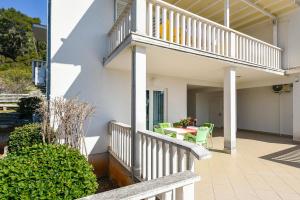 Balkón alebo terasa v ubytovaní Apartment Suhor
