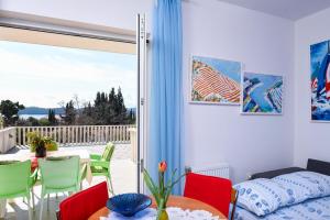 Balkón alebo terasa v ubytovaní Apartment Suhor