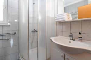 Kúpeľňa v ubytovaní Apartment Suhor