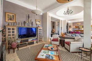 Posezení v ubytování Luxurious villa for Events in Marrakech