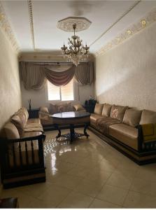 Posezení v ubytování Luxury appartment Oumi