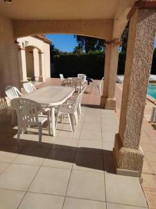 Bazén v ubytování Villa St Cyprien piscine privée vélos wifi nebo v jeho okolí