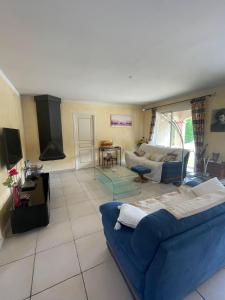 Posezení v ubytování Villa St Cyprien piscine privée vélos wifi