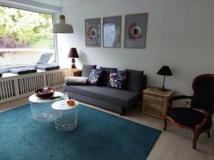Posezení v ubytování Ferienwohnung in Hitzacker