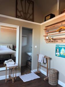 Giường trong phòng chung tại B&B Le flaneur