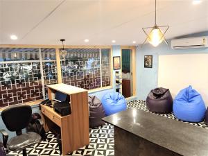 Posezení v ubytování Stayvilla Hostel
