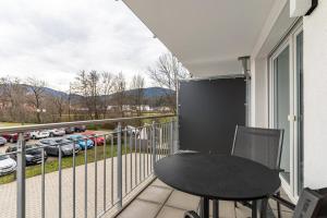 Nespecifikovaný výhled na hory nebo výhled na hory při pohledu z apartmánu