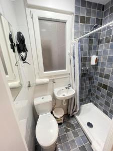 Koupelna v ubytování Hostal Oliver