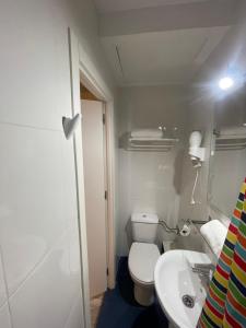 Koupelna v ubytování Hostal Oliver