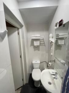 Koupelna v ubytování Hostal Oliver