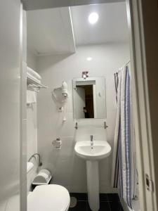 Koupelna v ubytování Hostal Oliver
