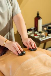Lázně a/nebo wellness v ubytování Al Maaden Villa Hotel & Spa