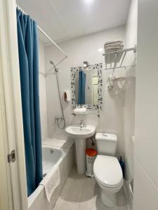 Koupelna v ubytování Hostal Oliver