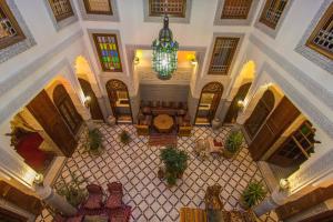 Posezení v ubytování Riad Tahra & Spa