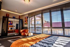 Posteľ alebo postele v izbe v ubytovaní Golden Apartments Centrum