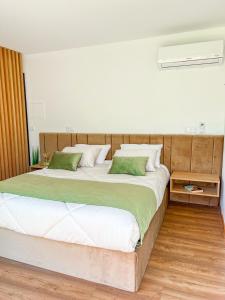 Cama ou camas em um quarto em Quinta de Requeixo