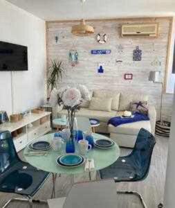 Khu vực ghế ngồi tại Precioso Ático en el Centro Histórico de Cádiz