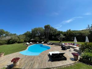 Villa a distance de marche de la plage et StTropez: