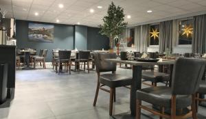 Istumisnurk majutusasutuses Narvik Hotel Wivel