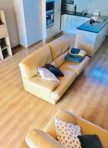 Setusvæði á Duplex avec superbe vue boisée