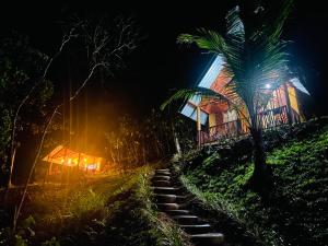 Zahrada ubytování The Rainforest Hideaway