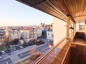 Nespecifikovaný výhled na destinaci Będzin nebo výhled na město při pohledu z hotelu
