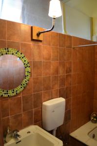 Koupelna v ubytování Habitaciones en Casa Céntrica cerca de todo