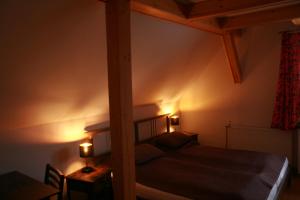 Letto o letti in una camera di Stara Szkoła