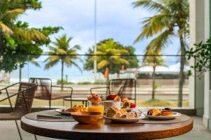 Comida no hotel ou em algum lugar perto