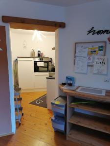 Kuchyň nebo kuchyňský kout v ubytování Apartment Martina