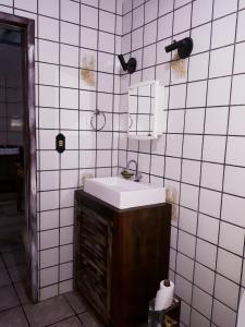 Kylpyhuone majoituspaikassa Lofts Abençoados