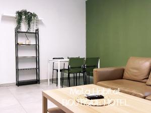 Χώρος καθιστικού στο Hostel Ramon lujan 91
